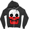 poland till i die Zipper Hoodie