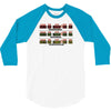 time machine circuits 3/4 Sleeve Shirt