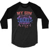 my son was so amazing god made 3/4 Sleeve Shirt