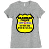grammar police customizable Ladies Fitted T-Shirt