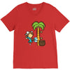 part time job   coconut farm V-Neck Tee