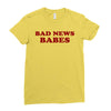 Bad News Babes Ladies Fitted T-Shirt