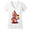 angle gravity Women's V-Neck T-Shirt