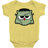 monster owls   frankenstein Baby Onesie