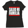 salud mi familia  fast 7 vin auto tuning diesel paul walker kult fun l Ladies Fitted T-Shirt