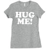hug me funny Ladies Fitted T-Shirt