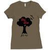 STAY ALIVE FOR ME Ladies Fitted T-Shirt
