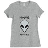 humans aren't real Ladies Fitted T-Shirt