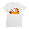 merry christmas Ladies Fitted T-Shirt