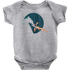 swiss army saber Baby Onesie