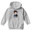 Bob Dylan Then and Now Youth Hoodie