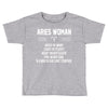 Aries Woman Toddler T-shirt