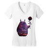 Totoro Forest Women's V-Neck T-Shirt