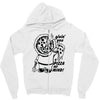 pizza my mind Zipper Hoodie