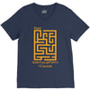 fun maze V-Neck Tee