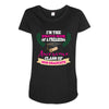 awesome glass of 2018 Maternity Scoop Neck T-shirt