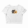 ghost rider and son Crop Top