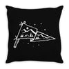 camp flag Throw Pillow