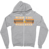 Wish You Were Beer Zipper Hoodie