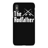 the rodfather   mens funny fishing iPhoneX Case