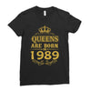 queens are born in 1989 Ladies Fitted T-Shirt
