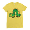 funny animal Ladies Fitted T-Shirt
