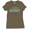 hangry Ladies Fitted T-Shirt