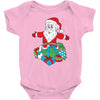 santa with piles of christmas Baby Onesie