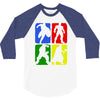 4 Super Hero 3/4 Sleeve Shirt