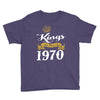 kings are born in 1970 Youth Tee