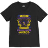 Never Underestimate the Strength of a Bladder Cancer Warrior Being V-Neck Tee