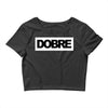 Dobre Black/White Crop Top