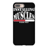 funny installing muscles, ideal gift, birthday present iPhone 8 Plus Case