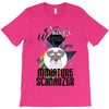 who loves miniatur schnauzer T-Shirt