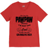 I'm Called Pawpaw Because  I'm Way Too Cool To Be Called Grandfather V-Neck Tee