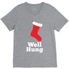 well hung V-Neck Tee