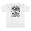 Real Kings Are Born On December 27 Toddler T-shirt