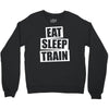 v5 eat sleep train Crewneck Sweatshirt