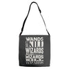 wizards kill wizards Adjustable Strap Totes