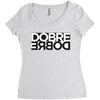 Dobre Twins Women's Triblend Scoop T-shirt