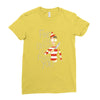 hiding in the dark Ladies Fitted T-Shirt