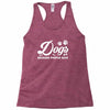 Dogs Because People Suck Racerback Tank