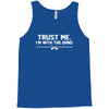 trust me, i'm with the band   musician rockband guitar bass jam tee Tank Top