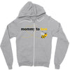 Mommy To Bee Unknown Gender Zipper Hoodie