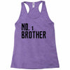 number one brother Racerback Tank