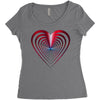 love red best Women's Triblend Scoop T-shirt