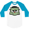 monster owls   frankenstein 3/4 Sleeve Shirt