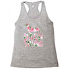 dachshund floral Racerback Tank