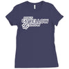 don't eat yellow snow Ladies Fitted T-Shirt