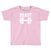 new beast dumbbell muscle Toddler T-shirt